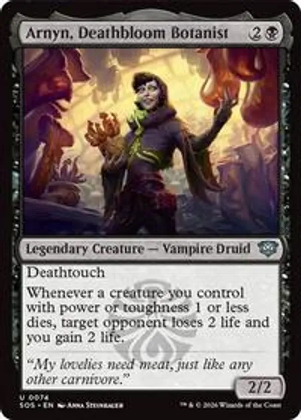(image for) Arnyn, Deathbloom Botanist