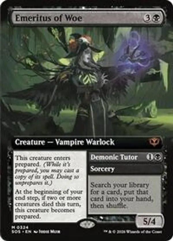 (image for) Emeritus of Woe (Extended Art)