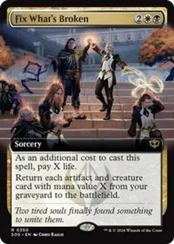 (image for) Fix What's Broken (Extended Art)