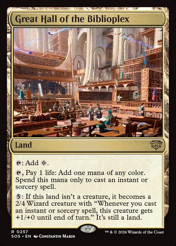 (image for) Great Hall of the Biblioplex