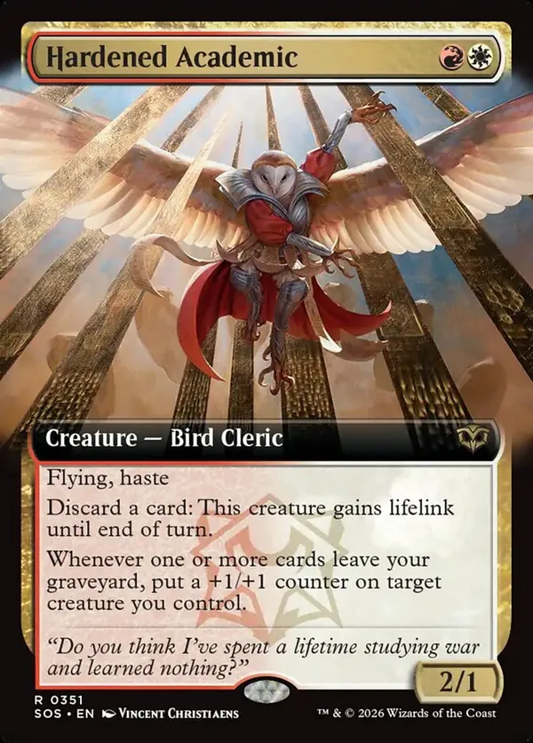 (image for) Hardened Academic (Extended Art)