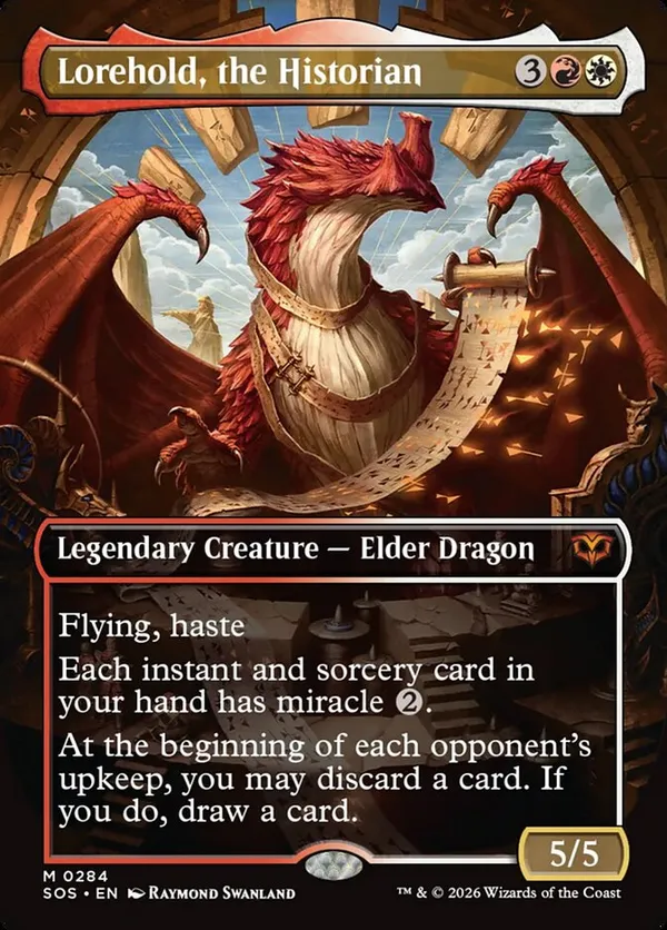 (image for) Lorehold, the Historian (Borderless)