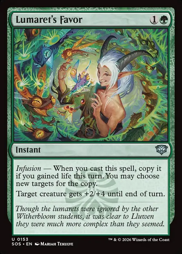 (image for) Lumaret's Favor
