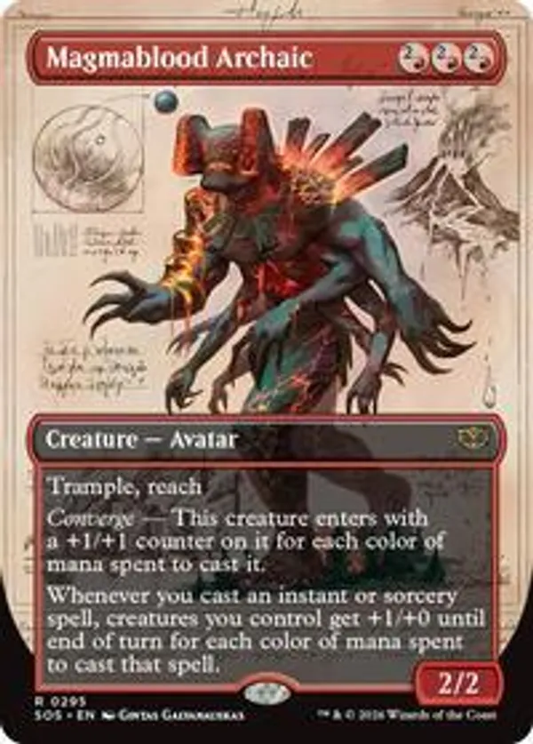 (image for) Magmablood Archaic (Borderless)