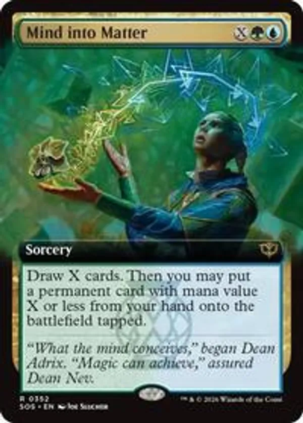 (image for) Mind into Matter (Extended Art)