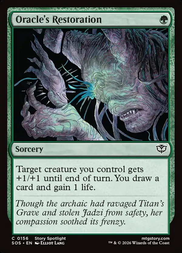 (image for) Oracle's Restoration