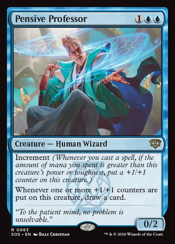 (image for) Pensive Professor