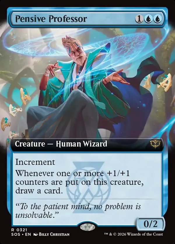 (image for) Pensive Professor (Extended Art)