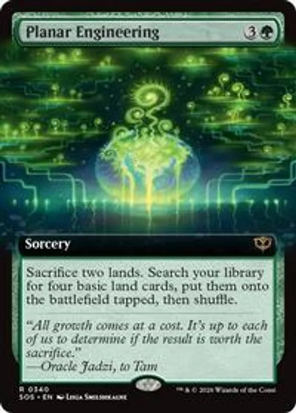 (image for) Planar Engineering (Extended Art) (Foil)
