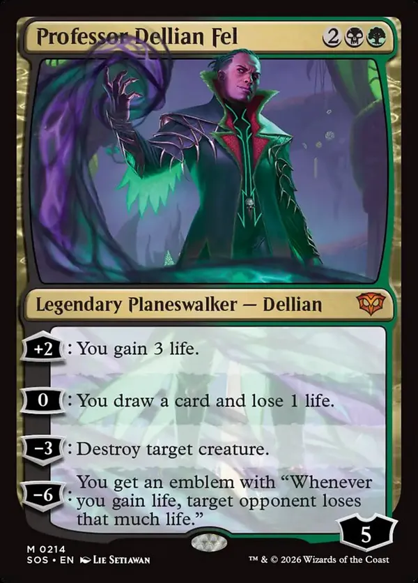 (image for) Professor Dellian Fel