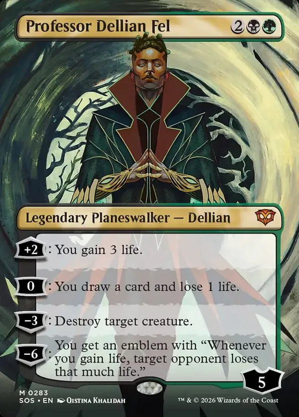 (image for) Professor Dellian Fel (Borderless)
