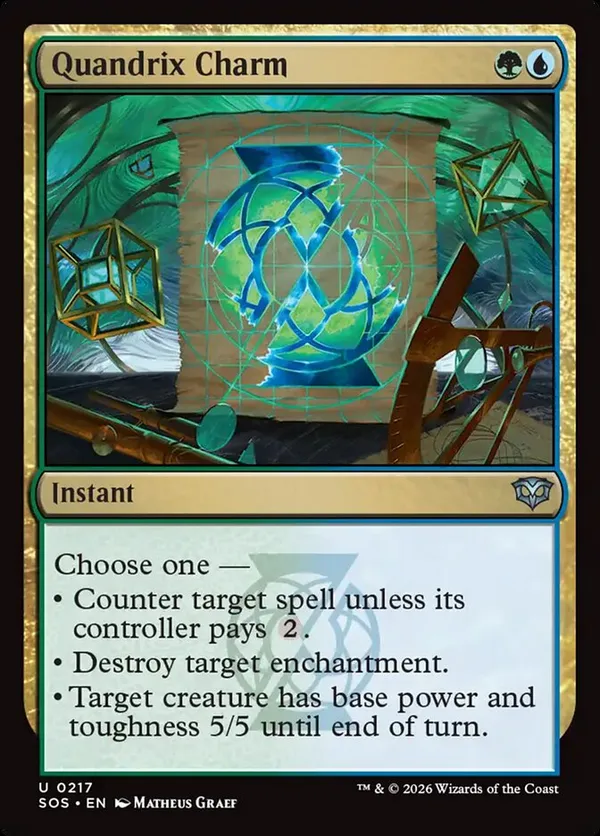 (image for) Quandrix Charm