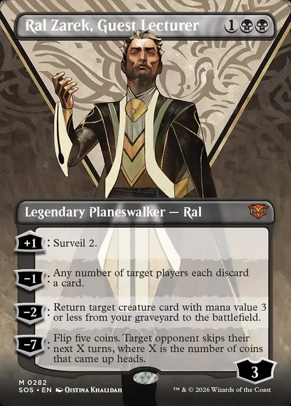(image for) Ral Zarek, Guest Lecturer (Borderless)