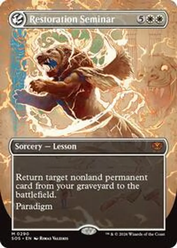 (image for) Restoration Seminar (Borderless)