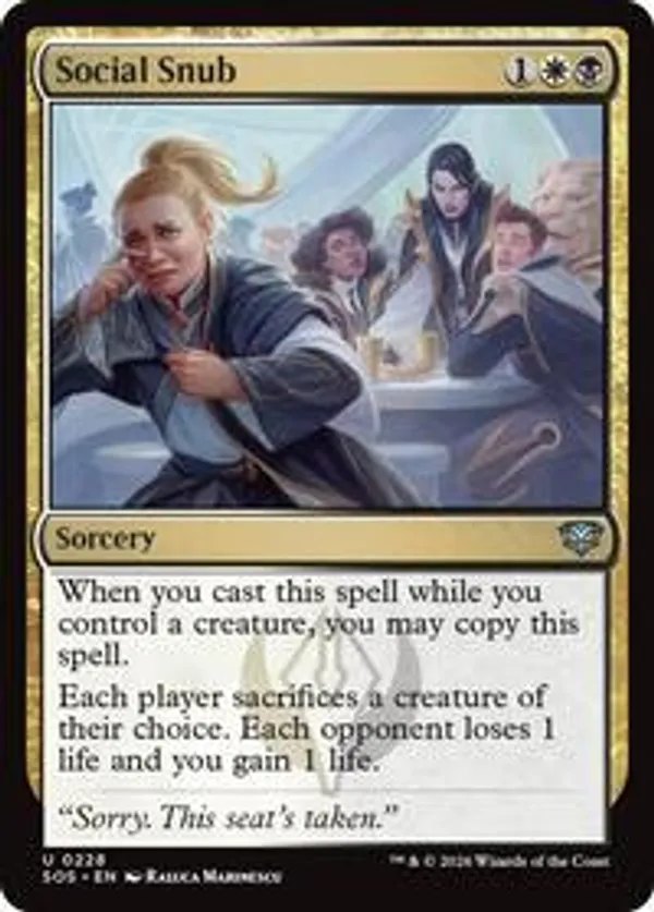 (image for) Social Snub