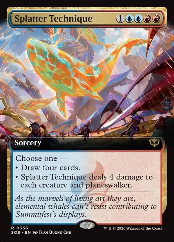 (image for) Splatter Technique