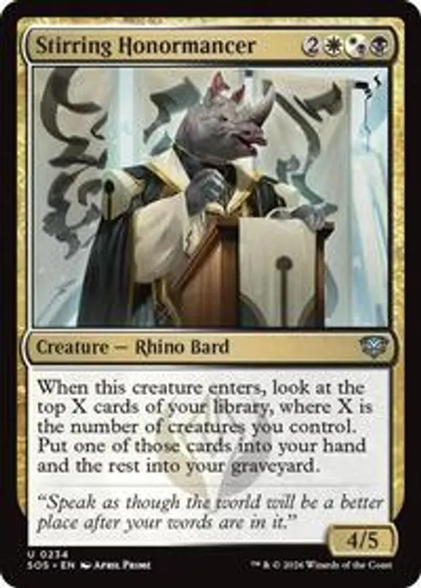 (image for) Stirring Honormancer