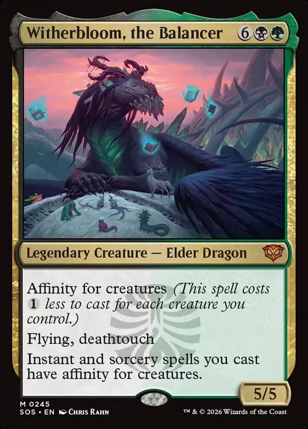 (image for) Witherbloom, the Balancer (Foil)