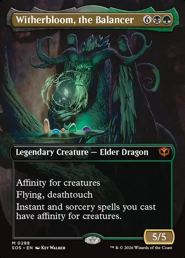 (image for) Witherbloom, the Balancer (Borderless)