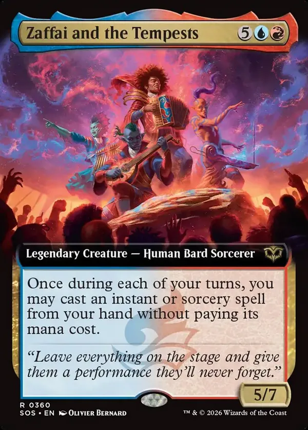 (image for) Zaffai and the Tempests (Extended Art)