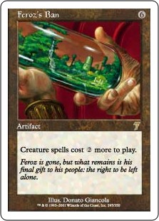 (image for) Feroz's Ban