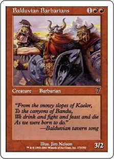 (image for) Balduvian Barbarians (Foil)
