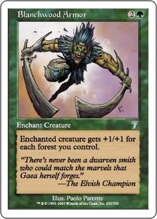 (image for) Blanchwood Armor (Foil)