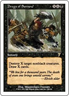 (image for) Dregs of Sorrow (Foil)