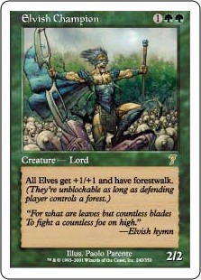 (image for) Elvish Champion (Foil)