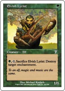 (image for) Elvish Lyrist (Foil)