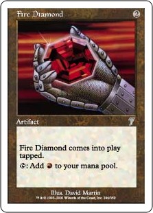 (image for) Fire Diamond (Foil)