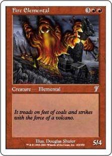 (image for) Fire Elemental (Foil)