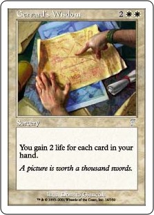 (image for) Gerrard's Wisdom (Foil)