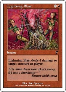 (image for) Lightning Blast (Foil)