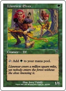 (image for) Llanowar Elves (Foil)