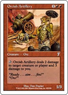 (image for) Orcish Artillery (Foil)
