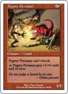(image for) Pygmy Pyrosaur (Foil)