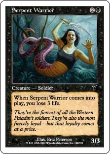 (image for) Serpent Warrior (Foil)