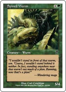 (image for) Spined Wurm (Foil)
