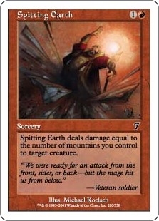 (image for) Spitting Earth (Foil)