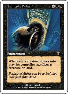 (image for) Tainted Aether (Foil)