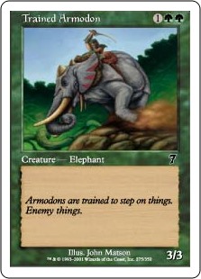 (image for) Trained Armodon (Foil)