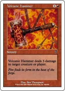 (image for) Volcanic Hammer (Foil)