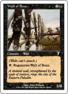 (image for) Wall of Bone (Foil)
