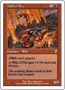 (image for) Wall of Fire (Foil)