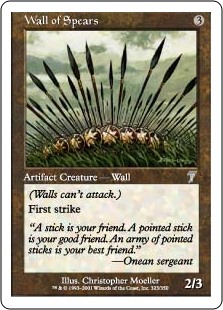 (image for) Wall of Spears (Foil)