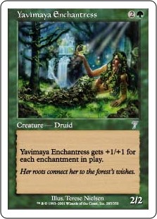 (image for) Yavimaya Enchantress (Foil)