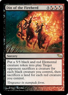 (image for) Din of the Fireherd (Foil)