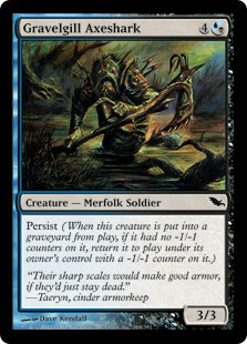 (image for) Gravelgill Axeshark (Foil)