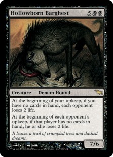 (image for) Hollowborn Barghest (Foil)